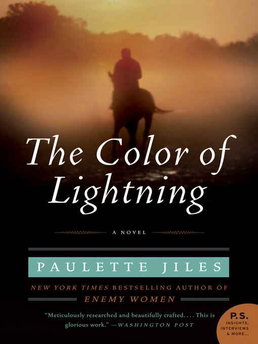 Détails du titre pour The Color of Lightning par Paulette Jiles - Disponible